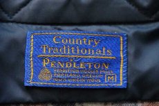 画像4: 80s Country Traditionals BY PENDLETONペンドルトン チェック ウールシャツ M (4)