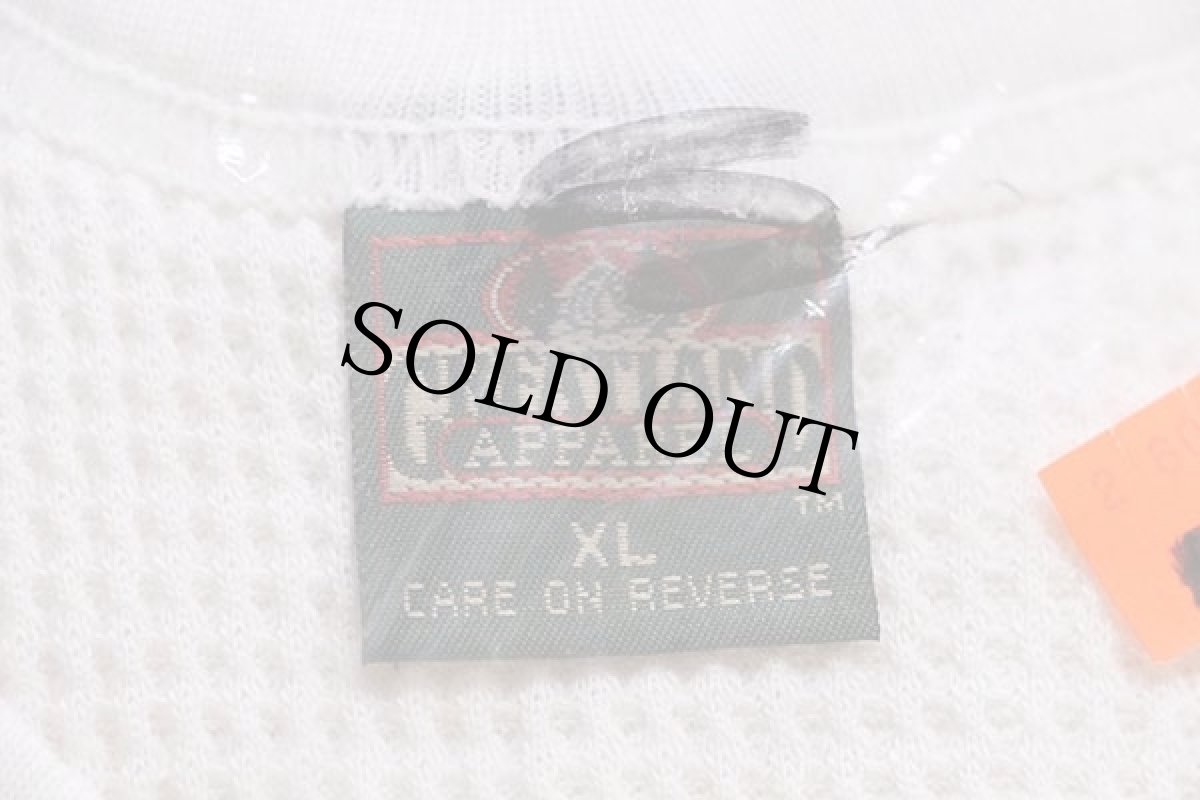 画像4: デッドストック★90s USA製 GREATLAND サーマルシャツ ナチュラル XL (4)