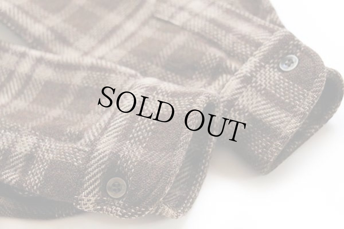 画像5: 70s USA製 PENDLETONペンドルトン タータンチェック ウールシャツ L (5)