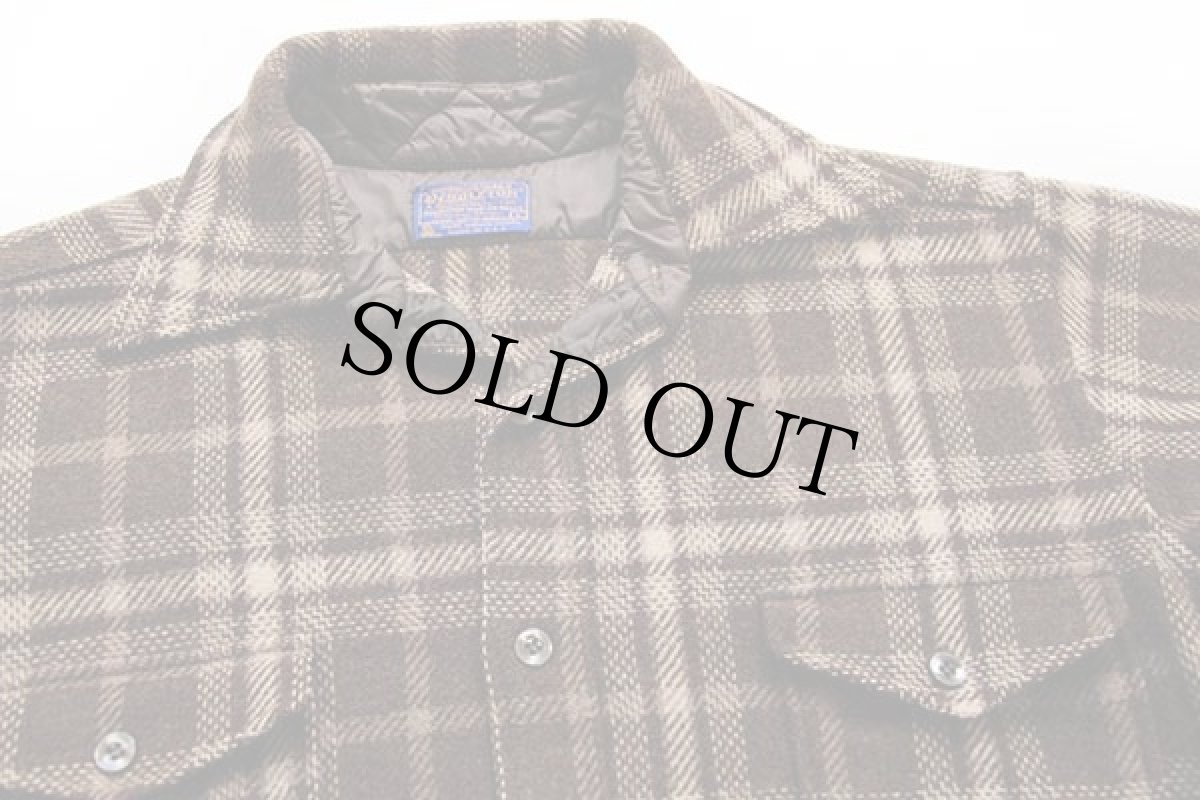 画像3: 70s USA製 PENDLETONペンドルトン タータンチェック ウールシャツ L (3)
