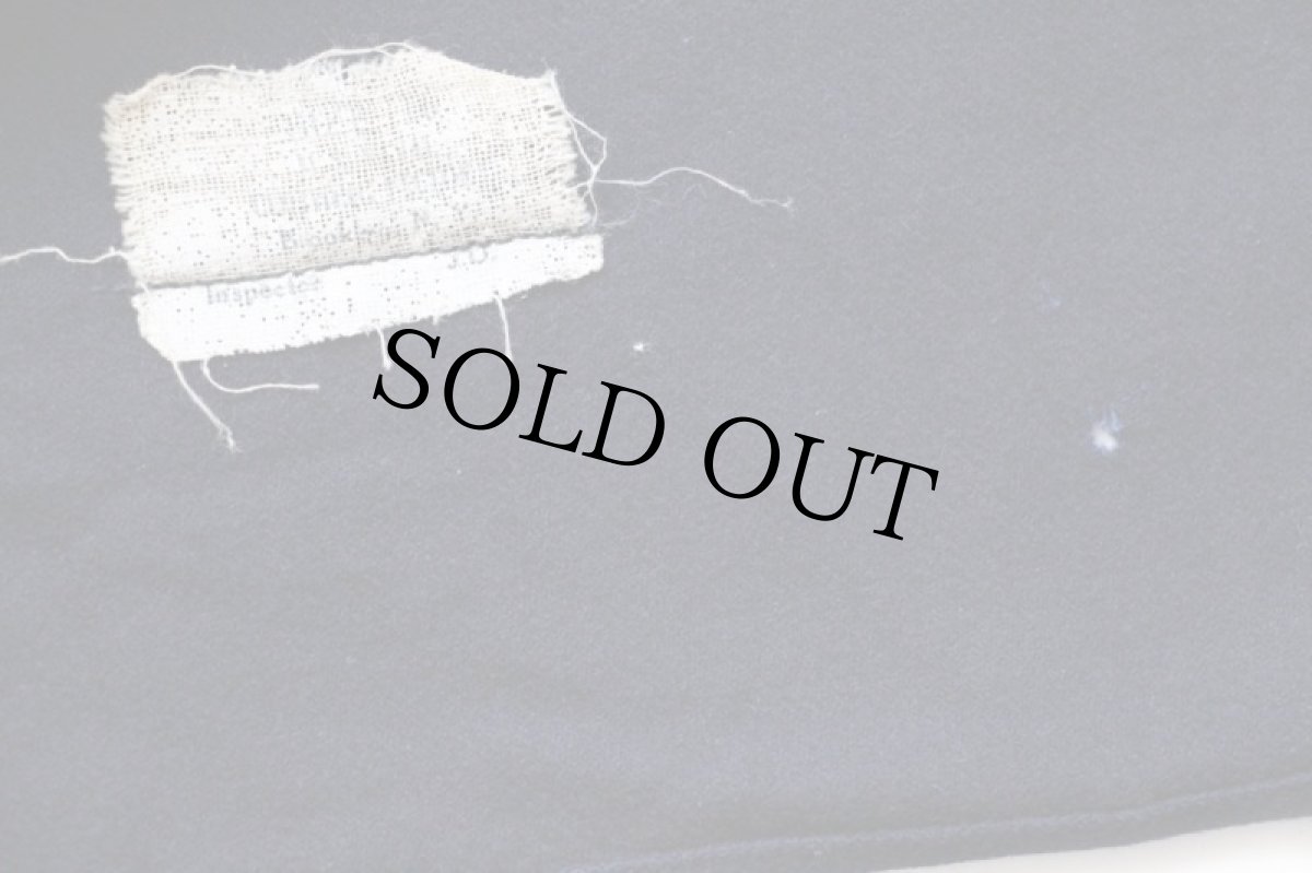 画像5: 40s 米軍 U.S.NAVY NAVAL 片ポケ CPO ウールシャツ 濃紺 (5)