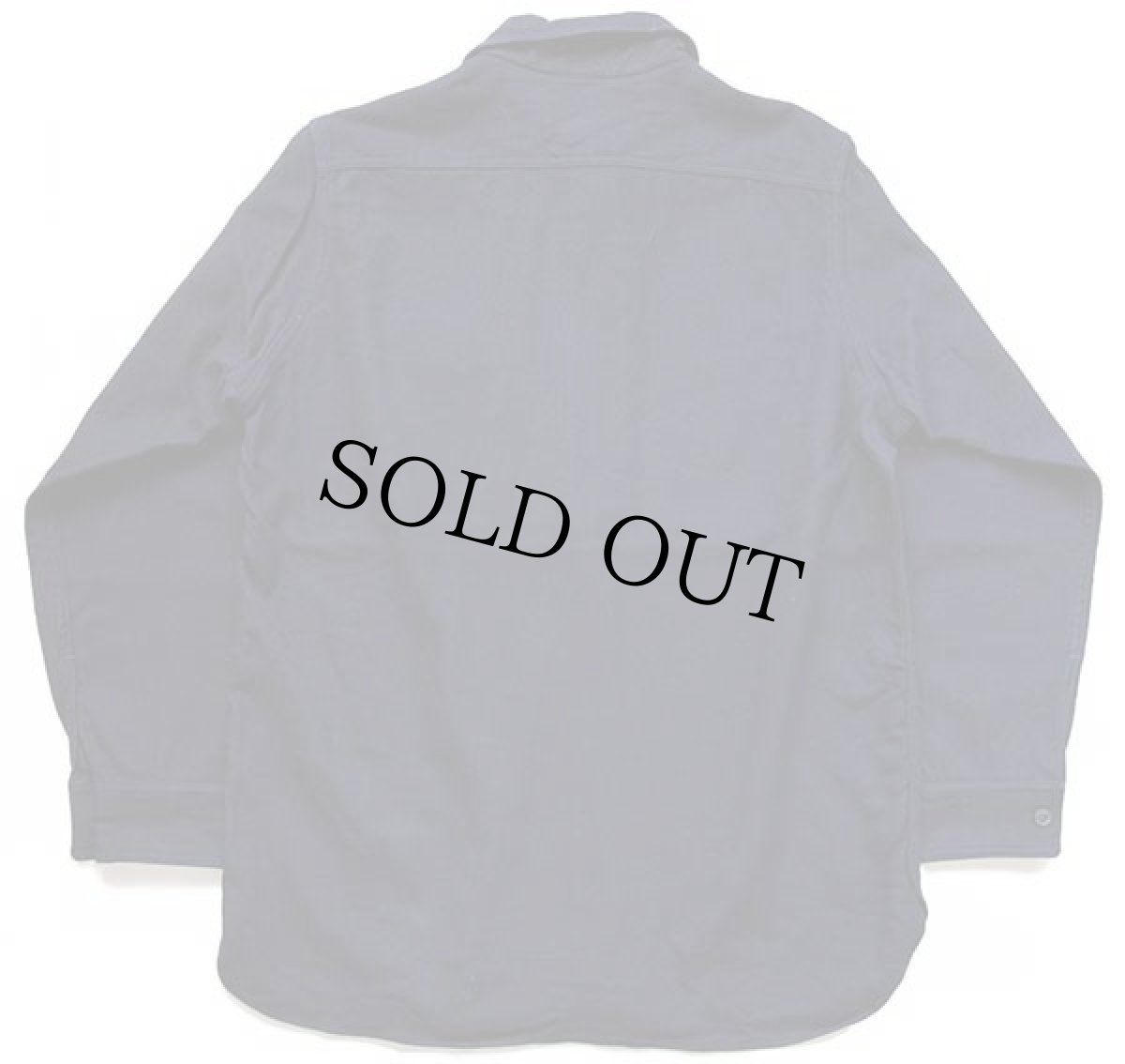 画像2: 40s 米軍 U.S.NAVY NAVAL 片ポケ CPO ウールシャツ 濃紺 (2)