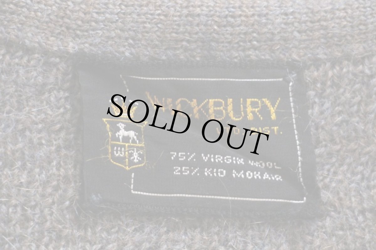 画像4: 60s WICKBURY キッドモヘヤ ニット カーディガン (4)