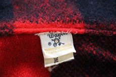 画像4: 60s Fashion Wagon MINNESOTA WOOLEN バッファローチェック ウール シャツジャケット 赤×黒 (4)