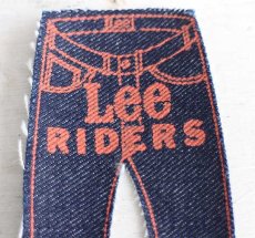 画像3: デッドストック★ビンテージ Leeリー RIDERS デニム アドバタイジング (3)