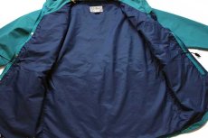 画像5: 80s USA製 L.L.Bean BAXTER STATE PARKA ナイロン マウンテンパーカー エメラルドグリーン W-L (5)