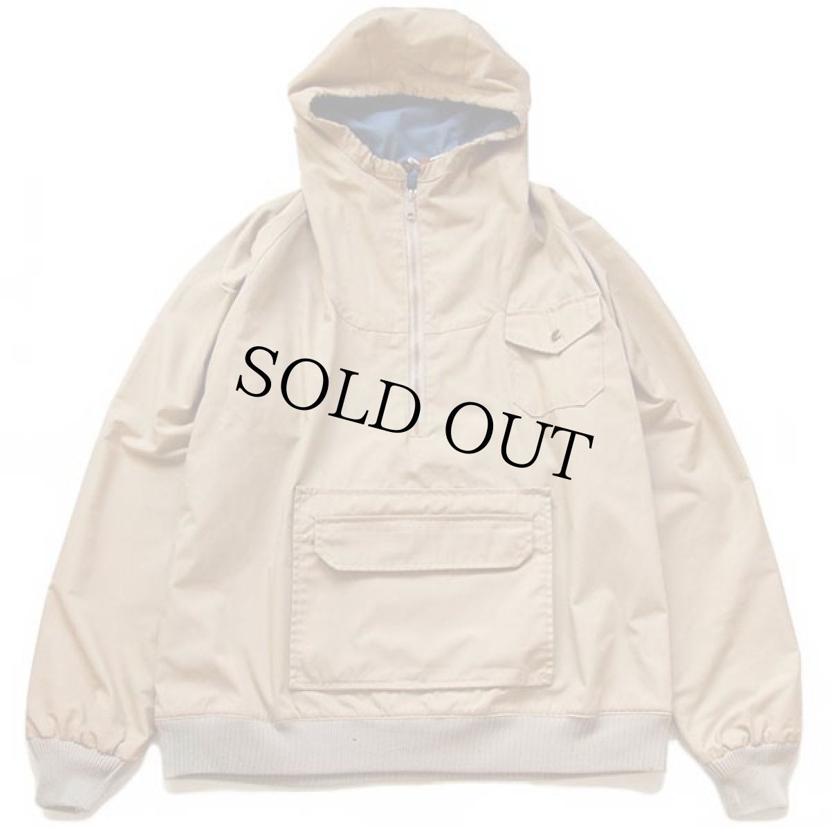 画像3: 80s USA製 CLASS-5 リバーシブル プルオーバー マウンテンパーカー ブルーグレー×タン L (3)