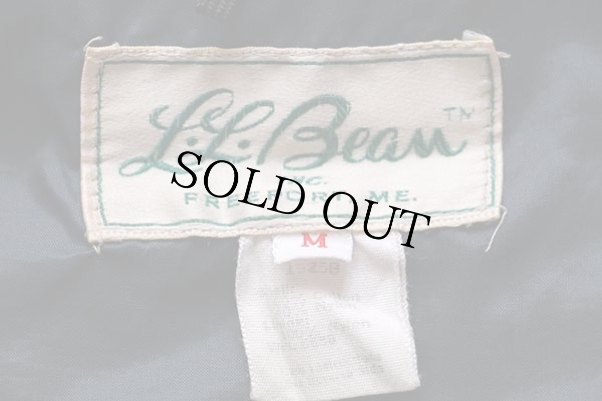 画像4: 70s L.L.Bean 筆記体タグ 60/40 マウンテンパーカー 紺 M (4)