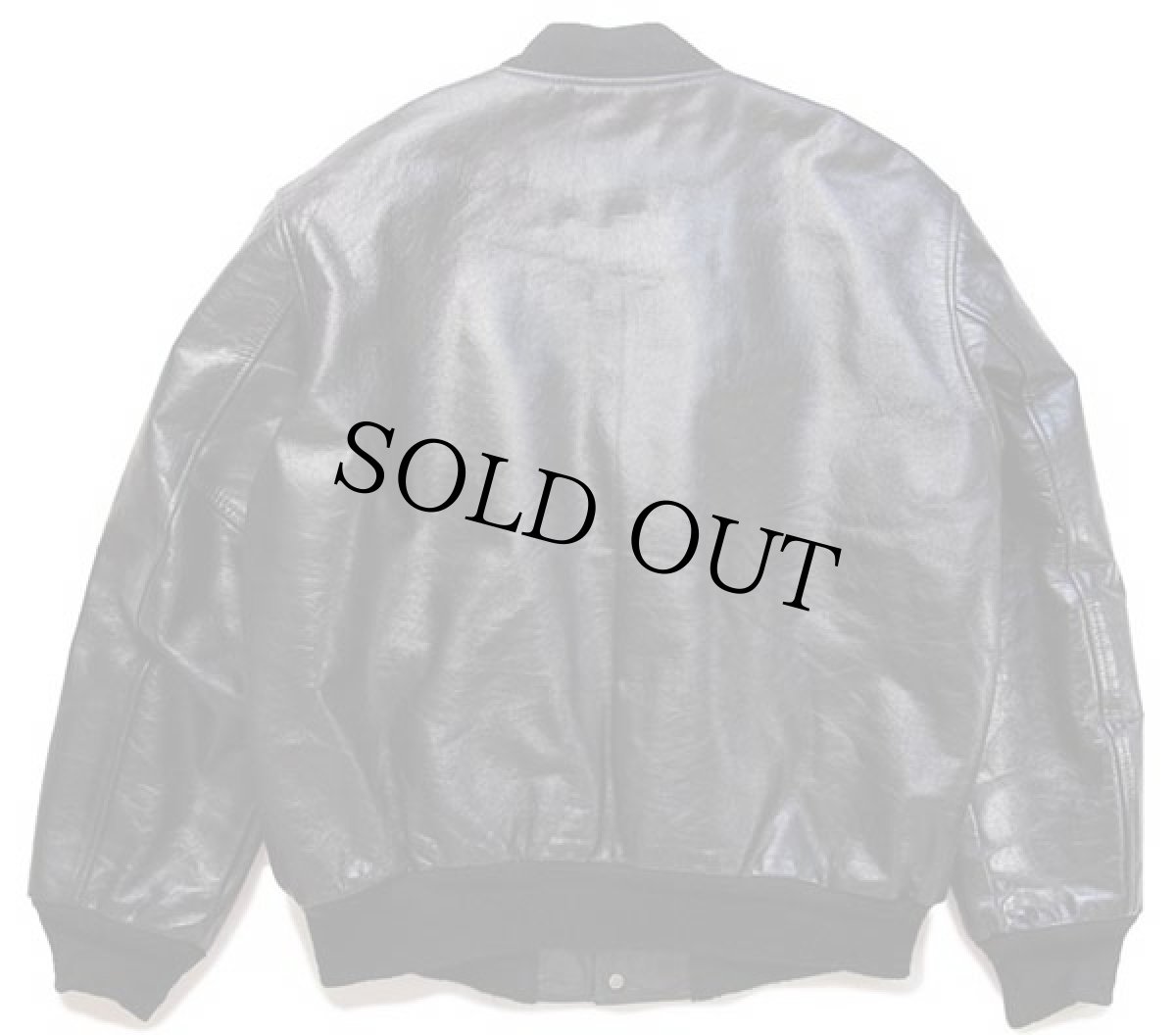 画像2: 80s Bill Saint Mans キルティングライナー オールレザー スタジャン 黒 (2)