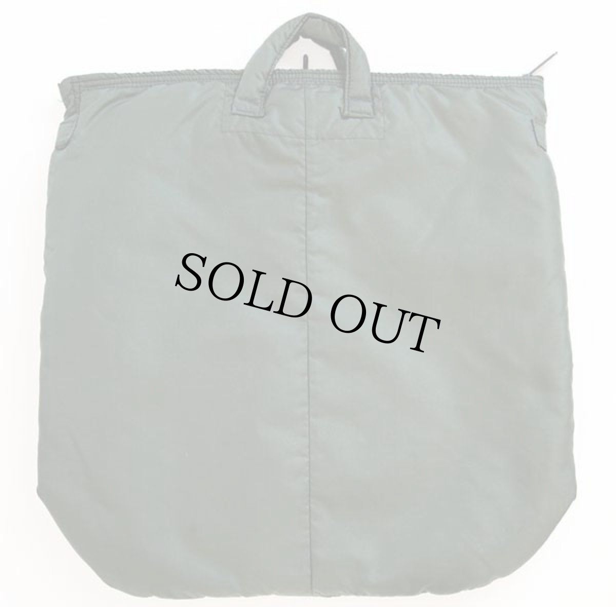 画像2: 90s 米軍 USAF ナイロン フライヤーズ ヘルメットバッグ オリーブグリーン (2)