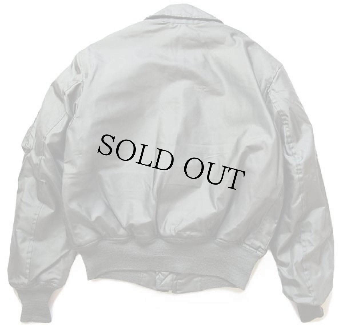 画像2: 80s 米軍 USAF CWU-45/P キルティングライナー アラミド フライトジャケット セージグリーン M★AVIREXアヴィレックス (2)