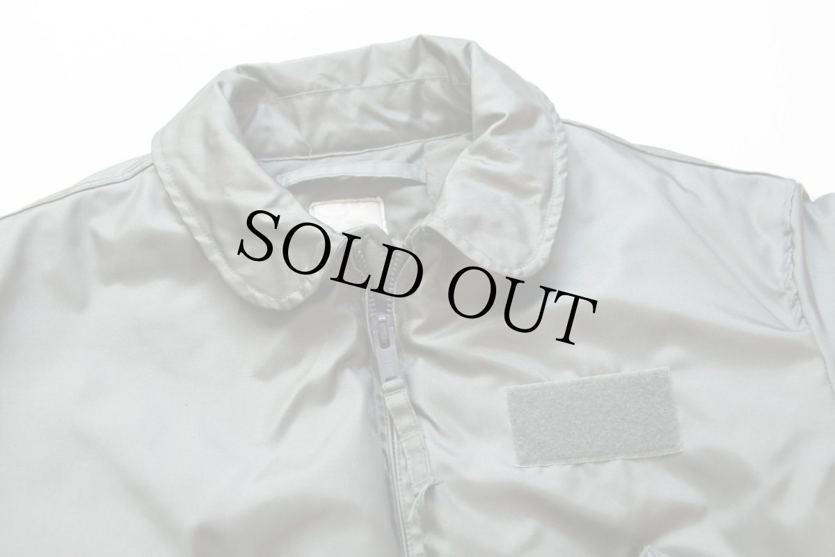 画像3: 80s 米軍 USAF CWU-45/P キルティングライナー アラミド フライトジャケット セージグリーン XL (3)