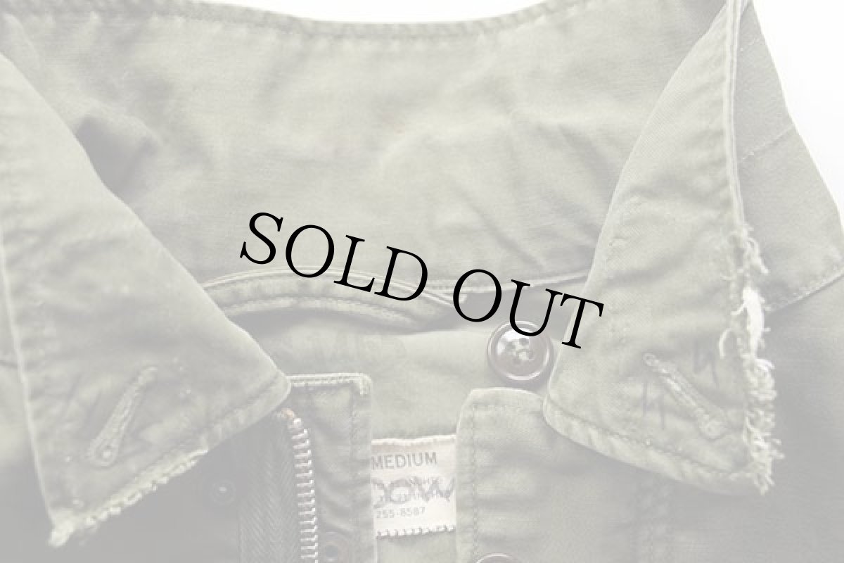 画像8: 50s 米軍 U.S.ARMY パッチ付き M-51 フィールドジャケット オリーブグリーン R-M (8)