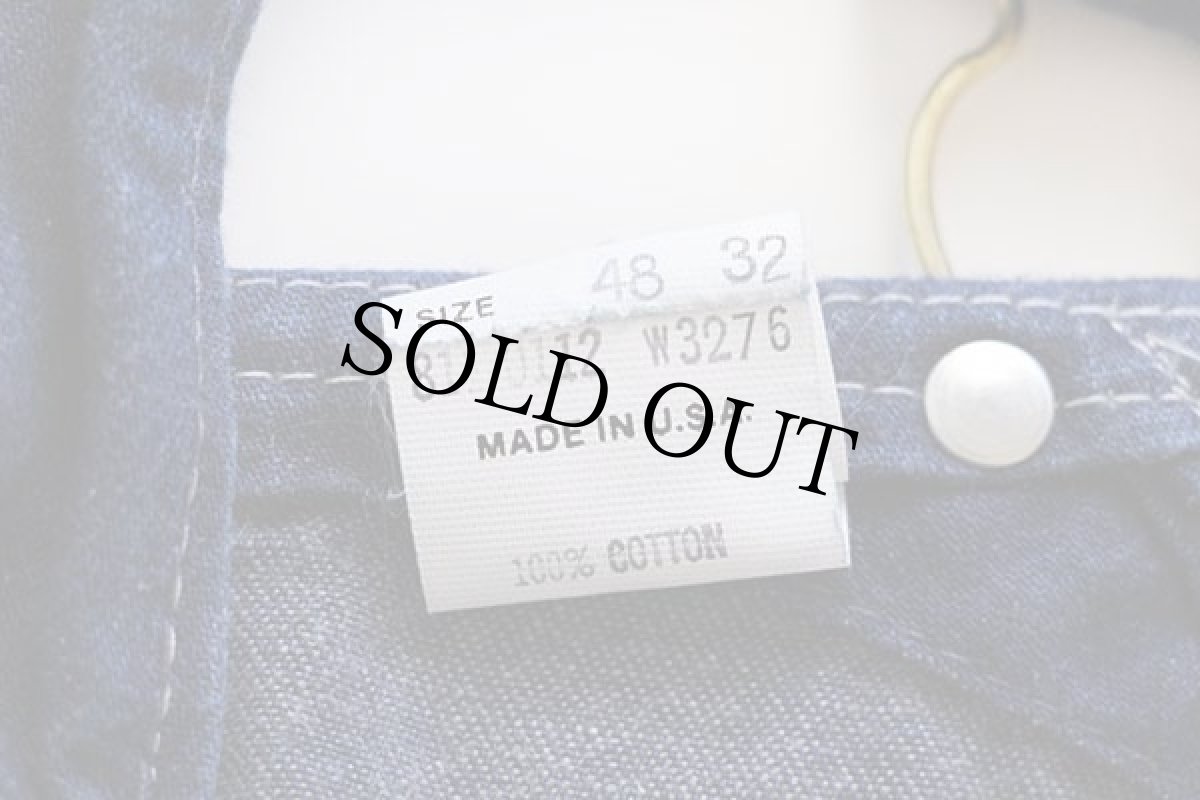 画像6: 80s USA製 OSHKOSH B'GOSH ローバック デニム オーバーオール w48 L32★特大 (6)