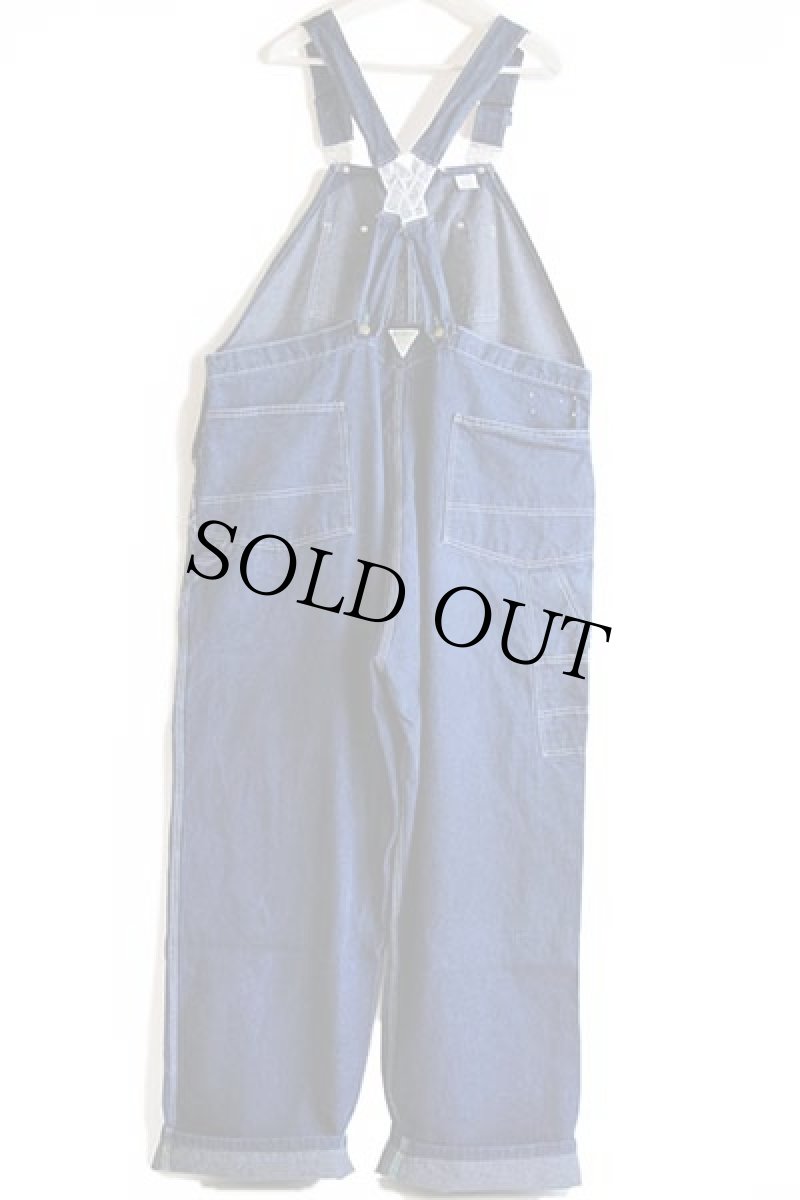 画像3: 80s USA製 OSHKOSH B'GOSH ローバック デニム オーバーオール w48 L32★特大 (3)