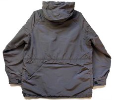 画像2: 80s USA製 L.L.Bean BAXTER STATE PARKA ウールライナー ナイロン マウンテンパーカー グレー M (2)