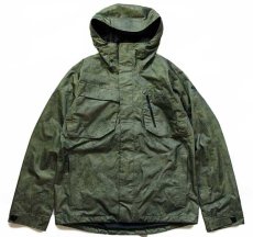 画像1: MOUNTAIN HARDWEAR DRY.Q 総柄 ナイロン マウンテンパーカー M (1)