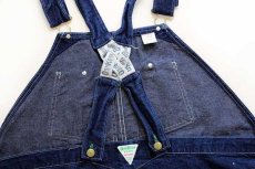 画像5: 80s USA製 OSHKOSH B'GOSH ローバック デニム オーバーオール w48 L32★特大 (5)