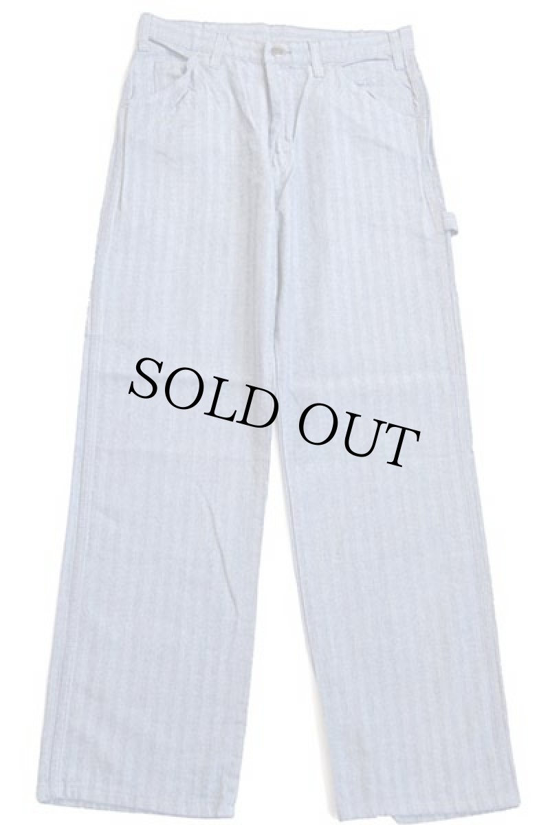 画像2: デッドストック★90s Dickiesディッキーズ HBT ヘリンボーンツイル ペインターパンツ w31 L30 (2)