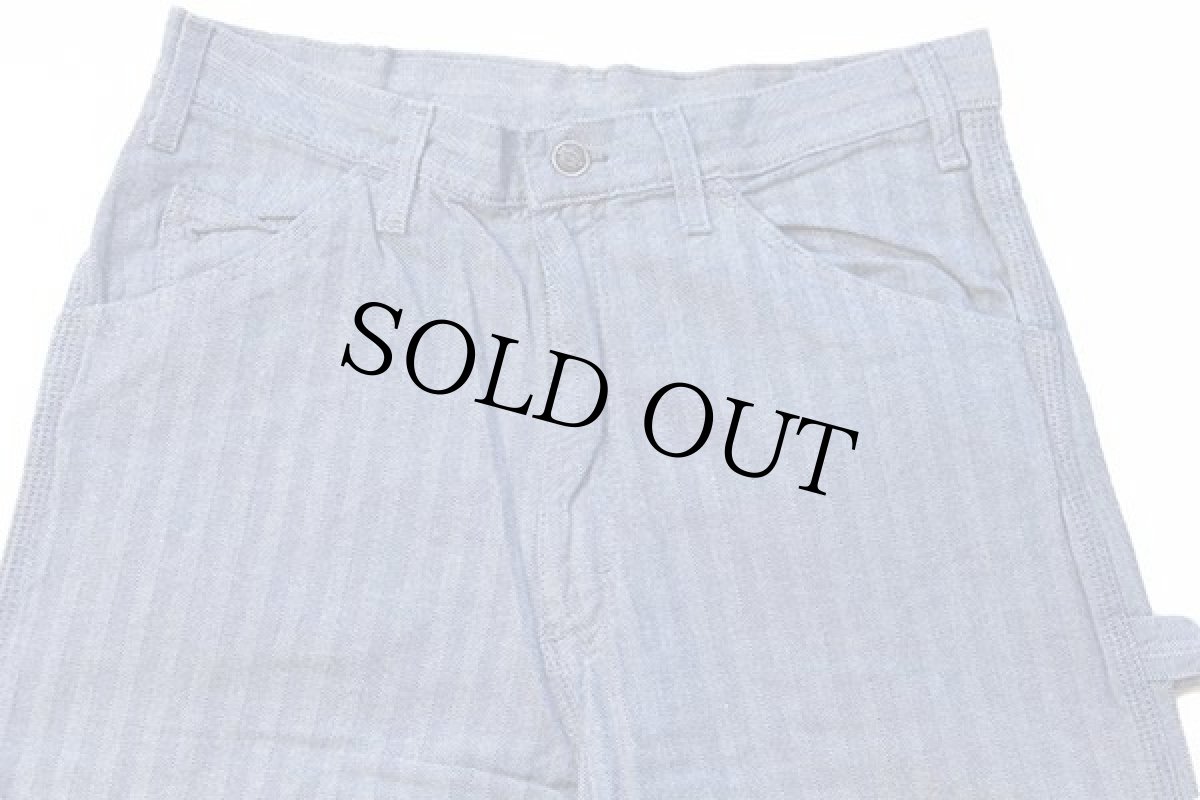 画像4: デッドストック★90s Dickiesディッキーズ HBT ヘリンボーンツイル ペインターパンツ w32 L34 (4)