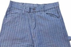 画像4: デッドストック★90s Dickiesディッキーズ HBT ヘリンボーンツイル ペインターパンツ w32 L34 (4)