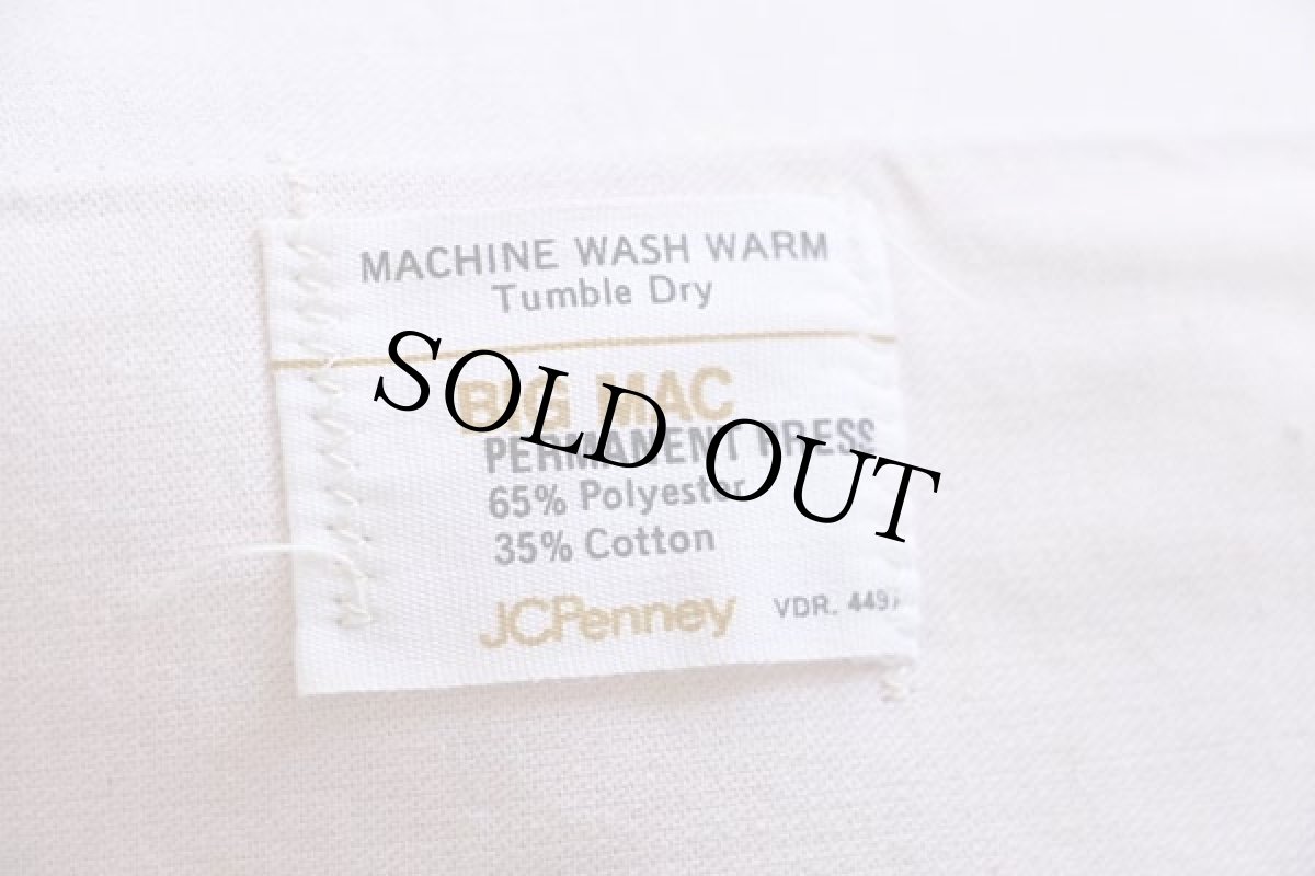 画像6: デッドストック★70s JCPenney BIGMACビッグマック ワークパンツ グレー w38 (6)