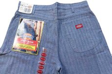 画像5: デッドストック★90s Dickiesディッキーズ HBT ヘリンボーンツイル ペインターパンツ w34 L32 (5)