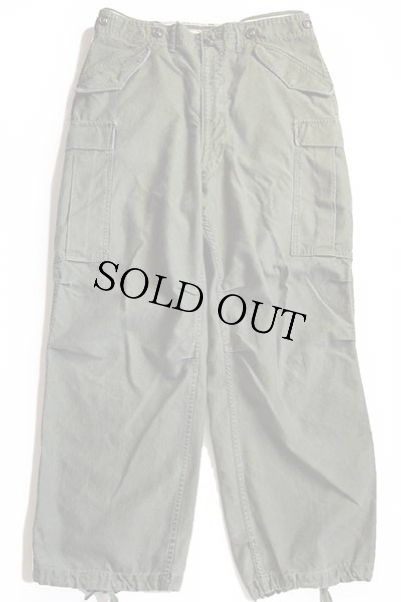 画像2: 50s 米軍 U.S.ARMY M-51 フィールド カーゴパンツ オリーブグリーン M-R (2)