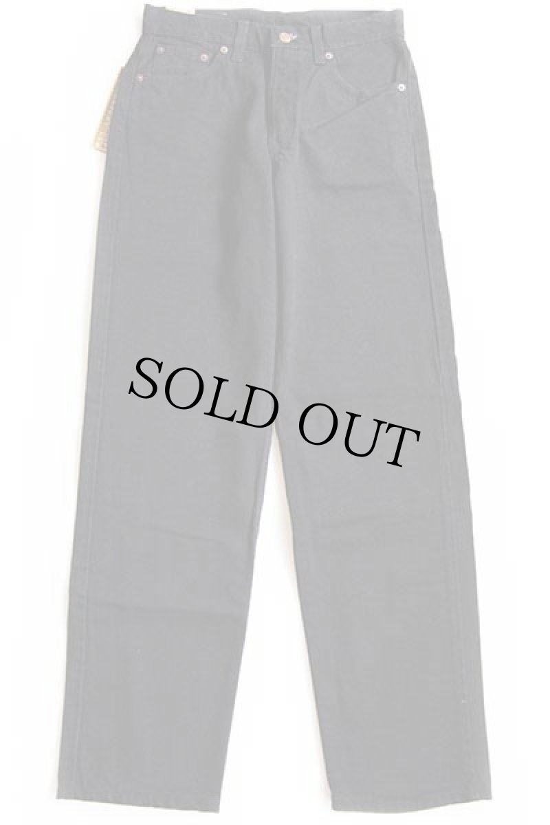 画像2: デッドストック★90s USA製 Levi'sリーバイス 555 ブラック デニムパンツ w30 L32 (2)