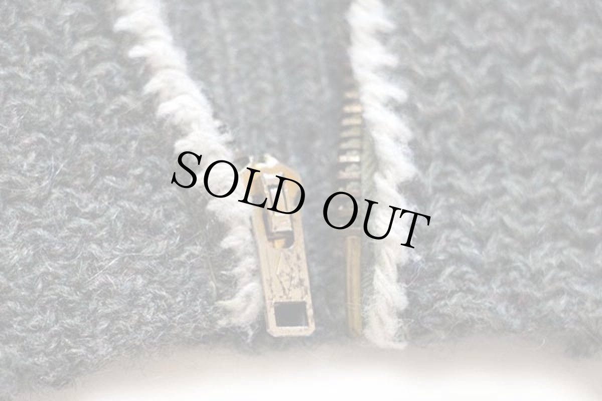 画像5: 60s USA製 NEW YORKER モヘヤ ニット フルジップ セーター (5)