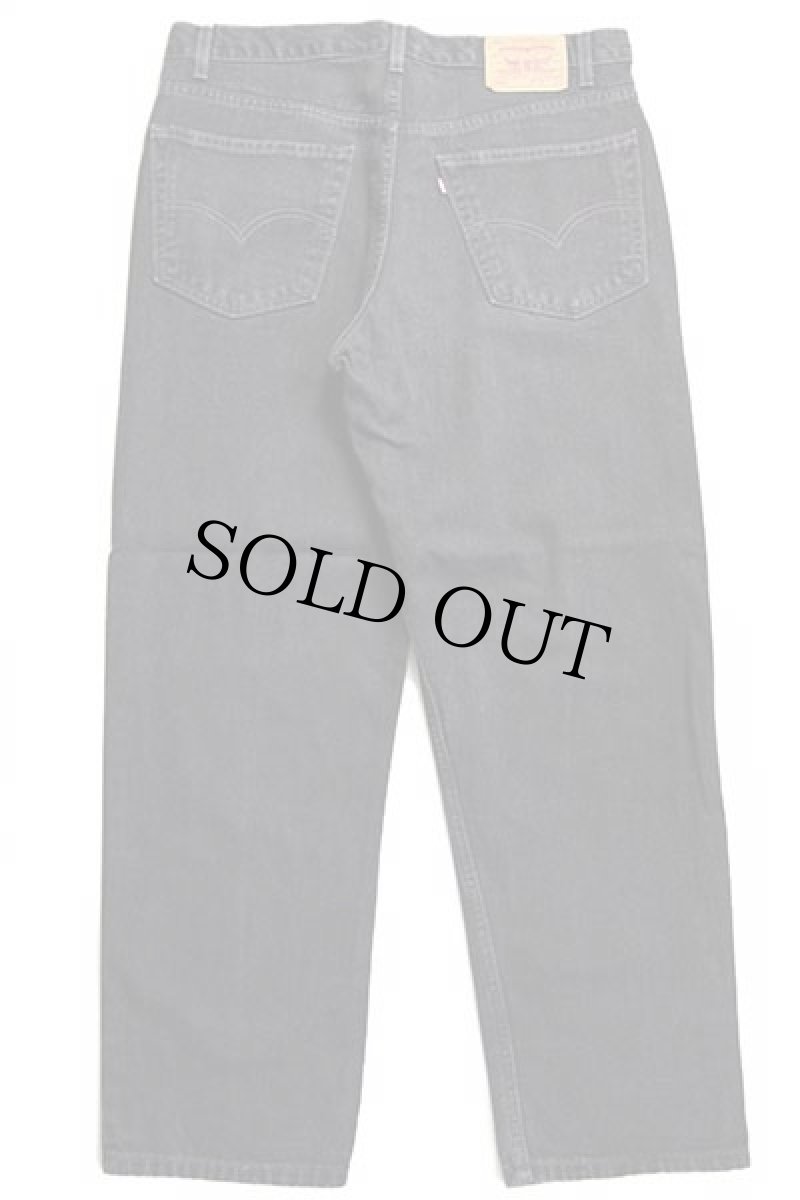 画像3: 00s Levi'sリーバイス 550 ブラック デニムパンツ w38 L30 (3)