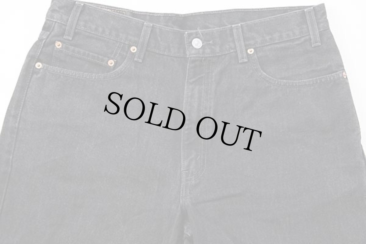 画像4: 90s Levi'sリーバイス 550 ブラック デニムパンツ w36 L30 (4)