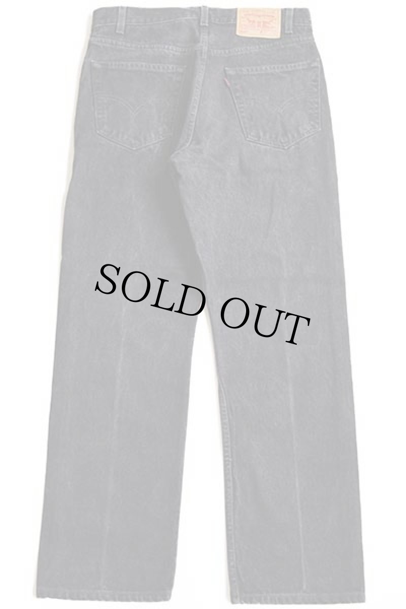 画像3: 90s Levi'sリーバイス 505 ブラック デニムパンツ w33 L30 (3)