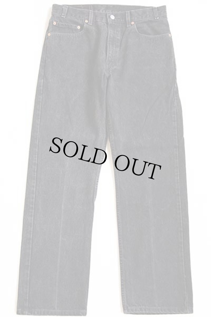 画像2: 90s Levi'sリーバイス 505 ブラック デニムパンツ w33 L30 (2)