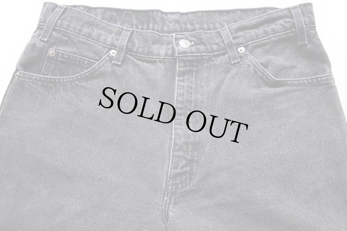 画像4: 90s Levi'sリーバイス 550 ブラック デニムパンツ w34 L30 (4)