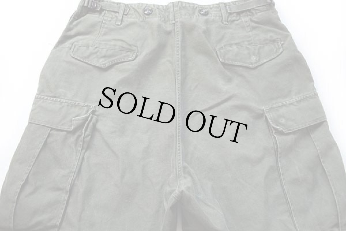 画像5: 50s 米軍 U.S.ARMY M-51 フィールド カーゴパンツ オリーブグリーン M-R (5)