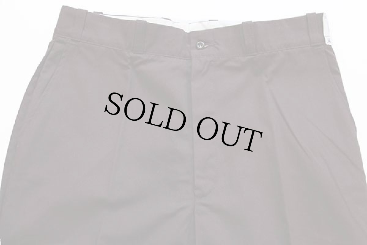 画像4: デッドストック★80s USA製 SEARS Fieldmaster サマー ワークパンツ 焦げ茶 w36 L29 (4)