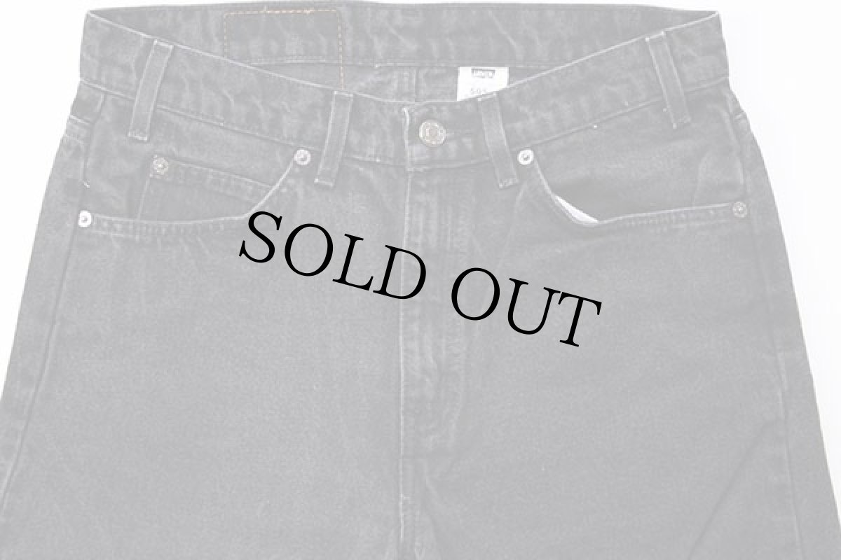 画像4: 90s Levi'sリーバイス 505 ブラック デニムパンツ w32 L34 (4)