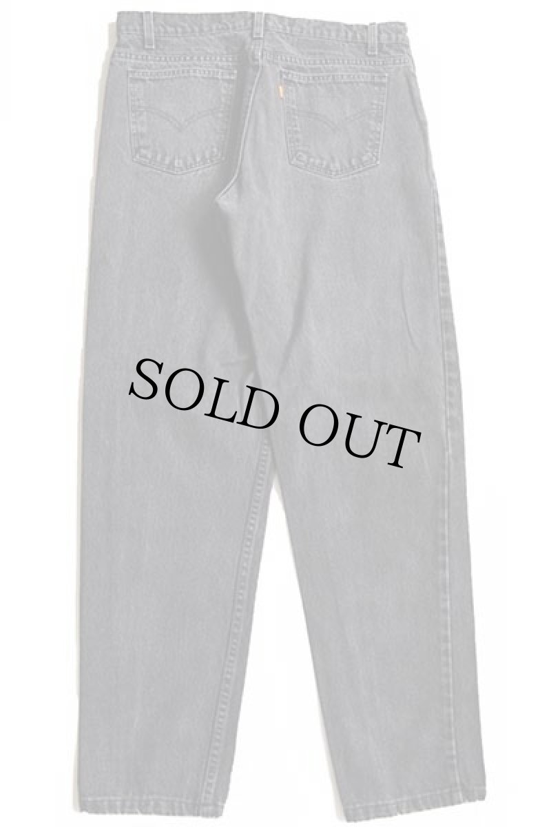 画像3: 90s USA製 Levi'sリーバイス 550 ブラック デニムパンツ w36 L34 (3)