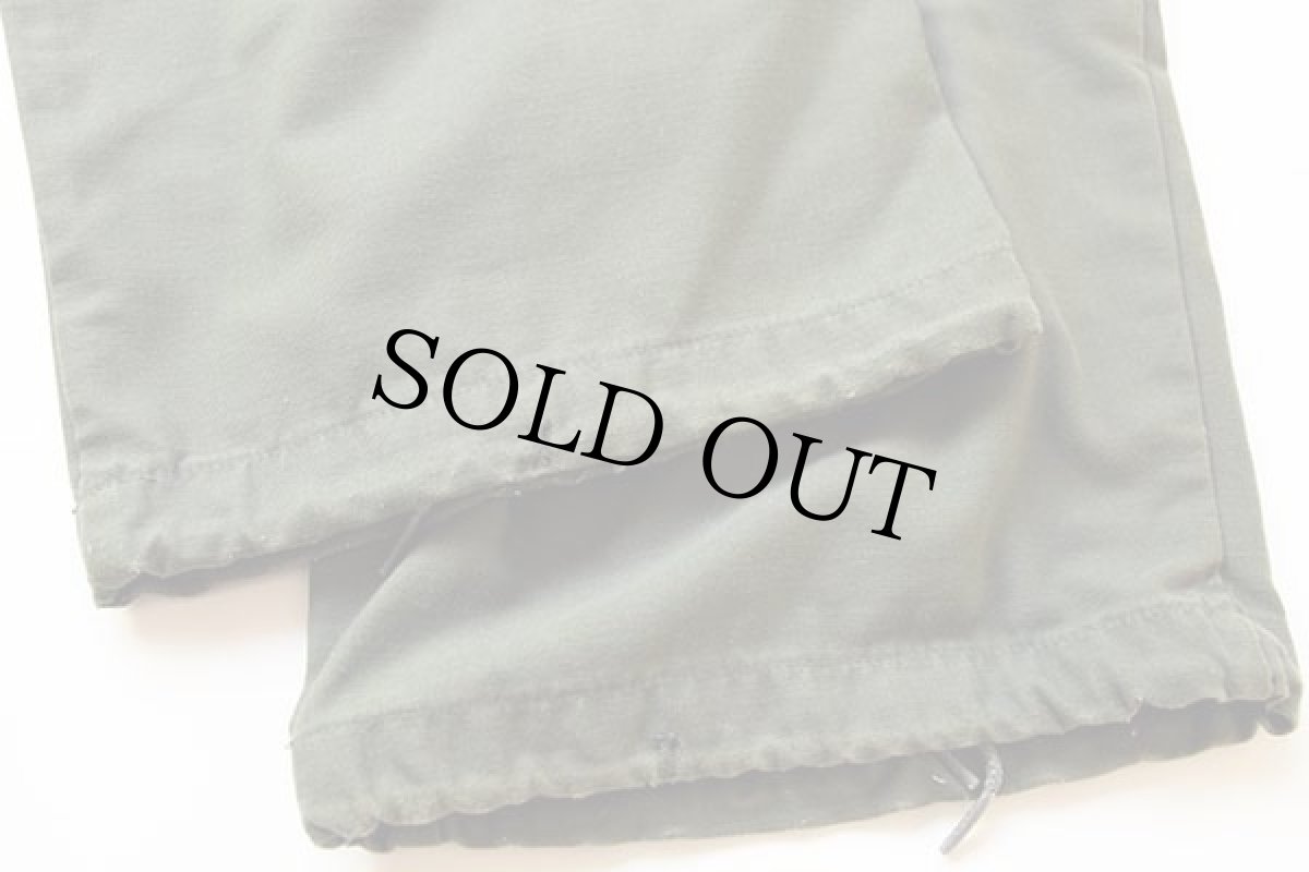 画像7: 70s 米軍 U.S.ARMY M-65 フィールド カーゴパンツ オリーブグリーン M-R (7)