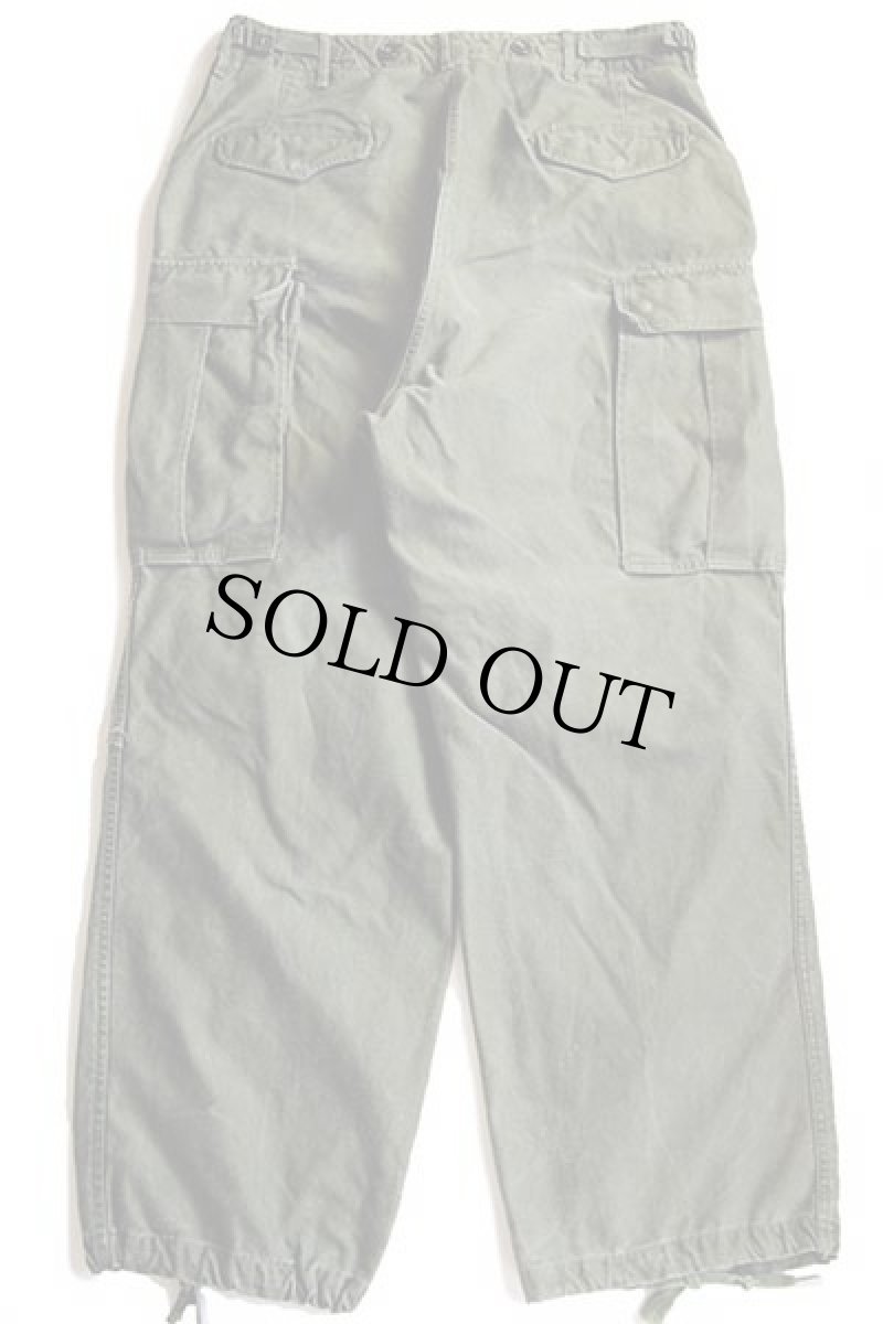 画像3: 50s 米軍 U.S.ARMY M-51 フィールド カーゴパンツ オリーブグリーン M-R (3)