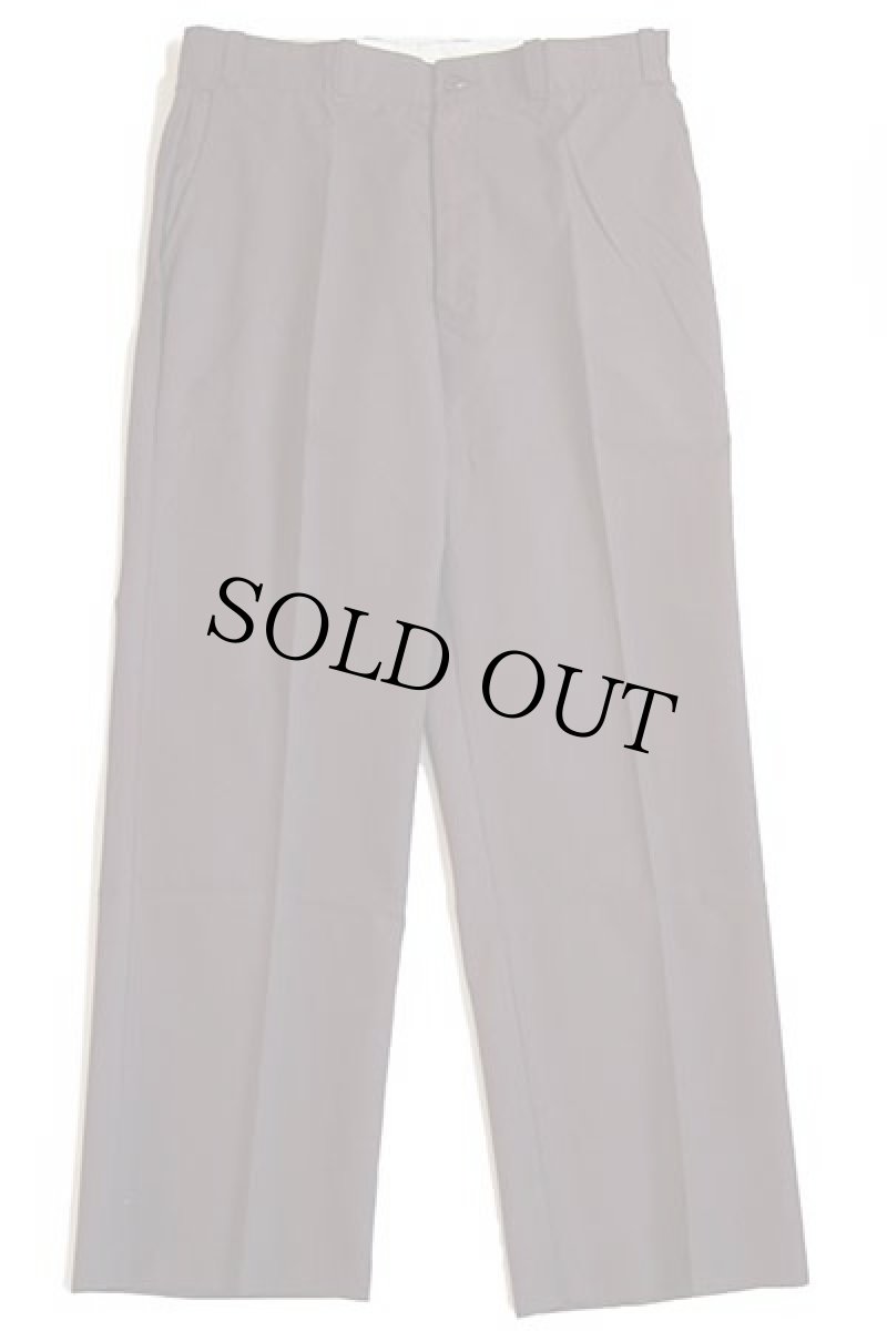 画像2: デッドストック★80s USA製 SEARS Fieldmaster サマー ワークパンツ 焦げ茶 w36 L29 (2)