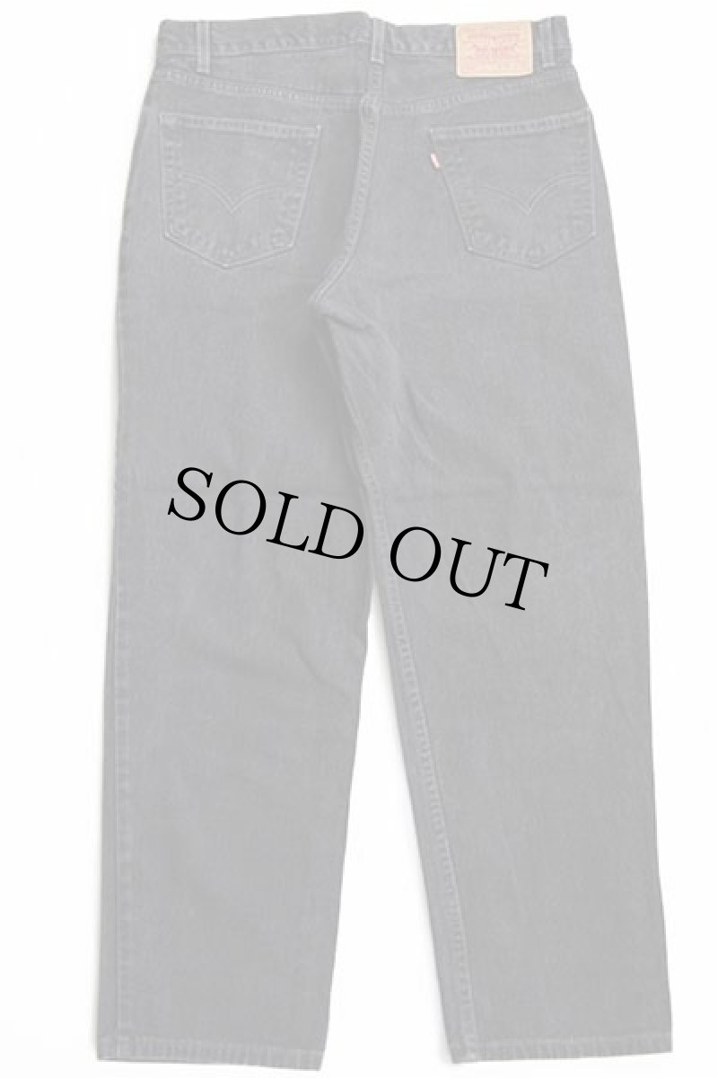 画像3: 90s Levi'sリーバイス 550 ブラック デニムパンツ w36 L30 (3)