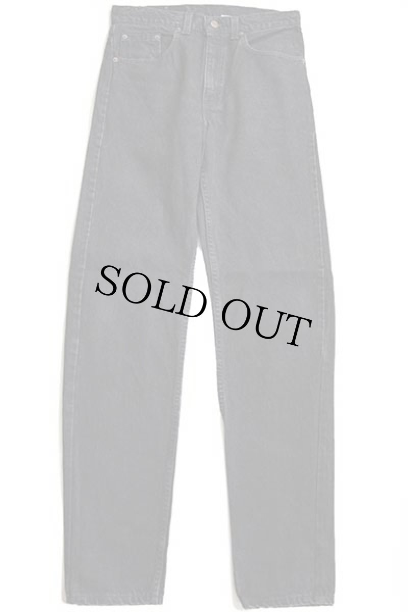 画像2: 90s USA製 Levi'sリーバイス 505 ブラック デニムパンツ カスタム w31 L34 (2)