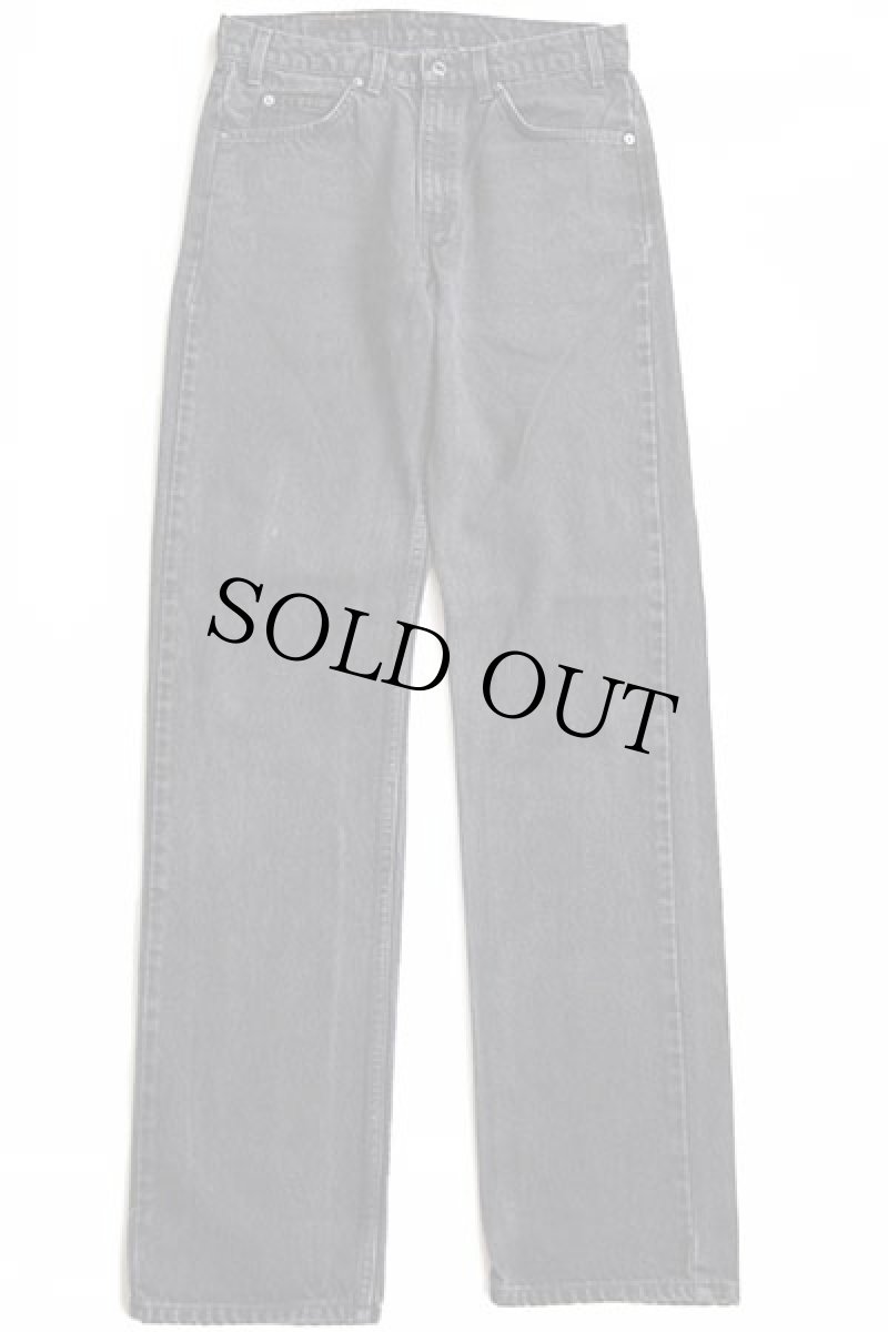 画像2: 90s Levi'sリーバイス 505 ブラック デニムパンツ w32 L34 (2)