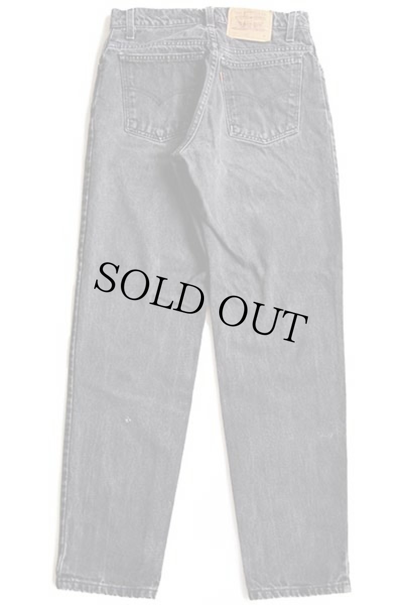 画像3: 90s Levi'sリーバイス 10950 ブラック デニムパンツ M (3)