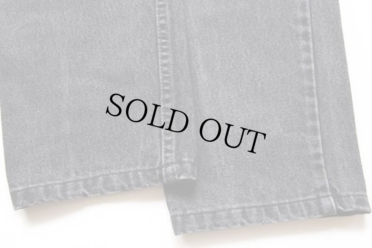 画像8: 90s USA製 Levi'sリーバイス 550 ブラック デニムパンツ w36 L34 (8)