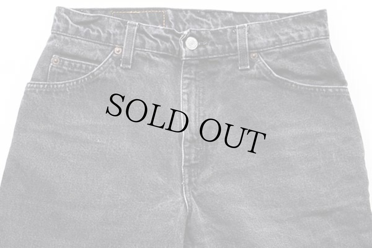 画像4: 90s Levi'sリーバイス 10950 ブラック デニムパンツ M (4)