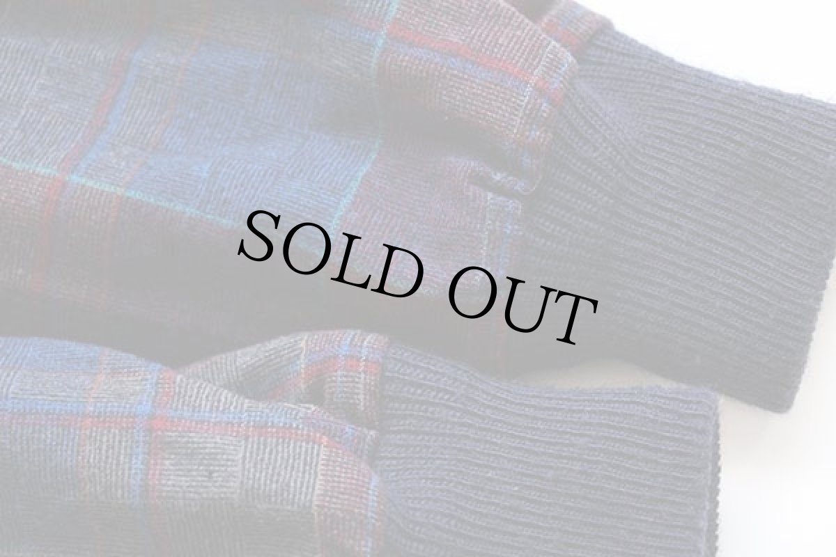 画像6: 80s USA製 PENDLETONペンドルトン タータンチェック ウール カーディガン XL (6)