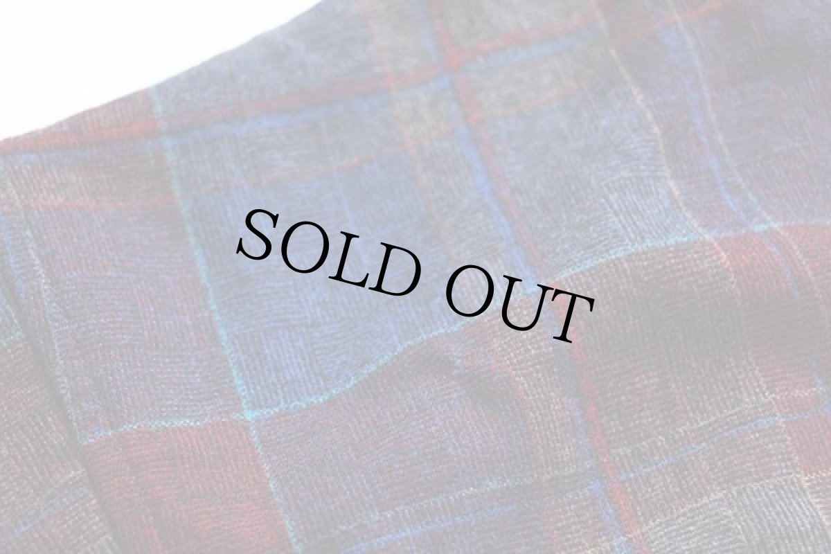 画像5: 80s USA製 PENDLETONペンドルトン タータンチェック ウール カーディガン XL (5)